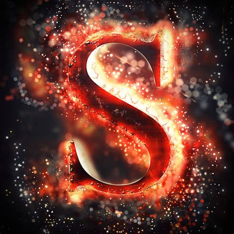 Fire Alphabet Letter S Stock Photos, Pictures & Royalty-Free Images - iStock