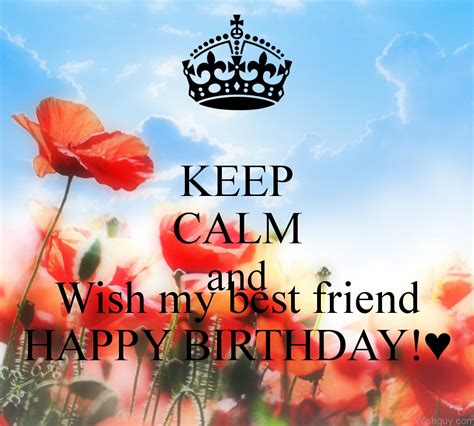 Birthday Wishes For Friend - Wishes, Greetings, Pictures – Wish Guy