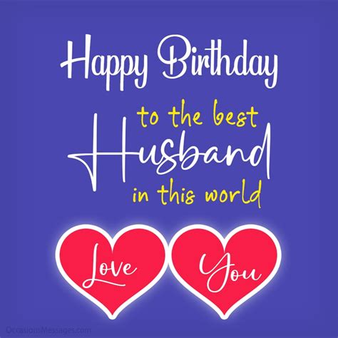 150+ Birthday Wishes for Husband - Occasions Messages | Happy birthday ...