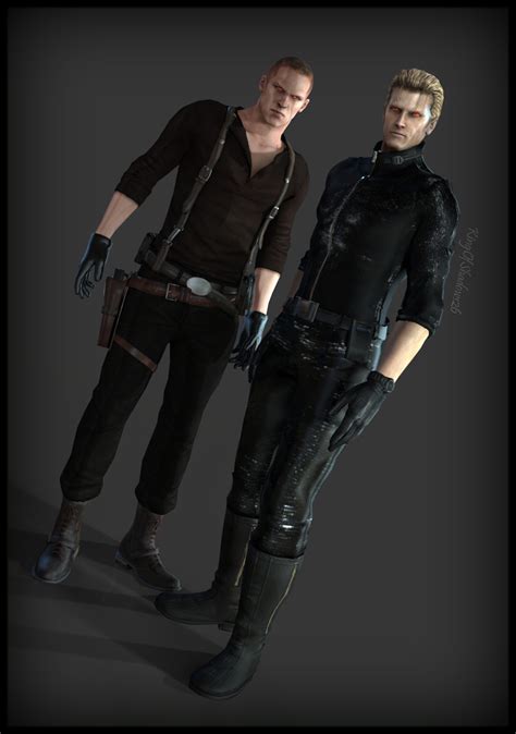 Father And Son ( Wesker and Jake) by YegiHCH26 on DeviantArt