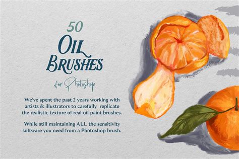 50 Classical Oil Photoshop Brushes Realistic Oil Painting Inspired by Vincent Van Gogh and ...