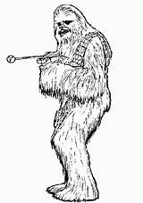 Chewbacca Coloring Page  Home sketch template