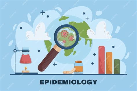 Premium Vector | Hand drawn epidemiology illustration