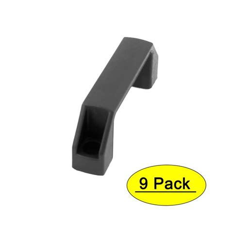 10.6cm 4.17" Length Black Plastic Cabinet Drawer Pull Handles 9pcs - Walmart.com - Walmart.com