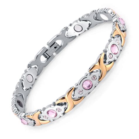 Stainless Steel Women Magnetic Bracelet for Arthritis – Magnetic ...