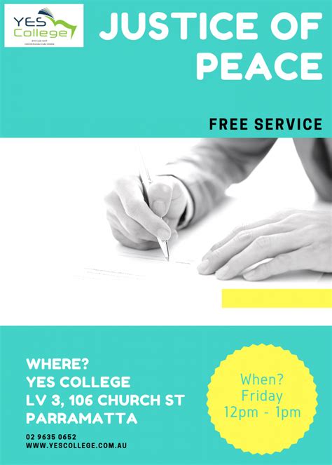 Justice of Peace Service | YES College