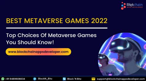 Best Metaverse Games To Build and Play