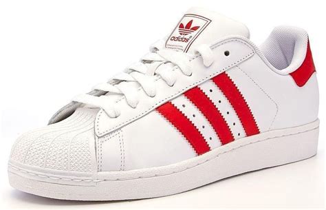 Adidas Superstar II /Red Stripes/ #Originals #Red | Adidas, Adidas originals superstar, Red adidas