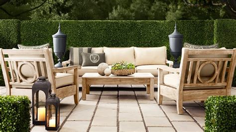 Restoration Hardware Indoor Outdoor Furniture