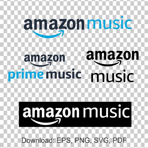 Amazon Music Logo PNG FREE Vector Design Cdr, Ai, EPS, PNG,, 44% OFF