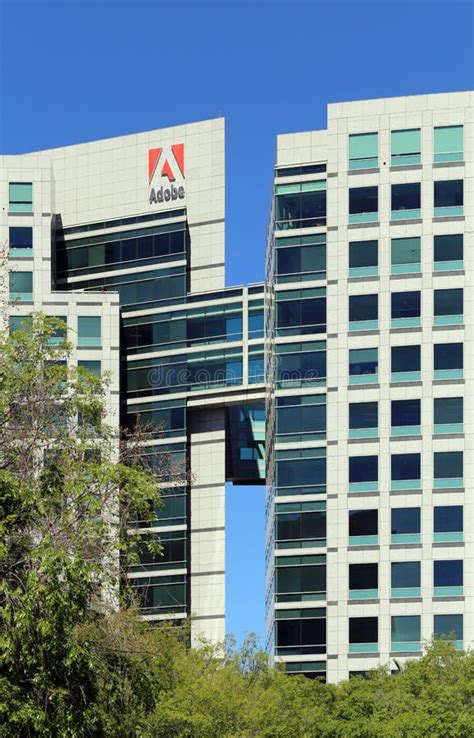 Adobe Inc. Headquarters. Effect, Downtown. Editorial Photo - Image of ...