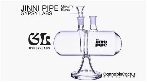 Jinni Pipe Gravity Bong by Gypsy Labs