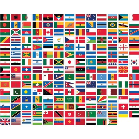 Flags Of The World Pack | Buy 100 Different Country Flags at Flag and Bunting Store