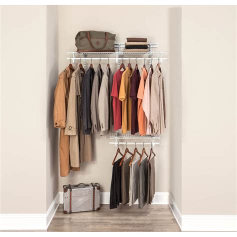 Shelftrack 2-4' Closet Organizer Kit | Closet Storage | Kent Building Supplies