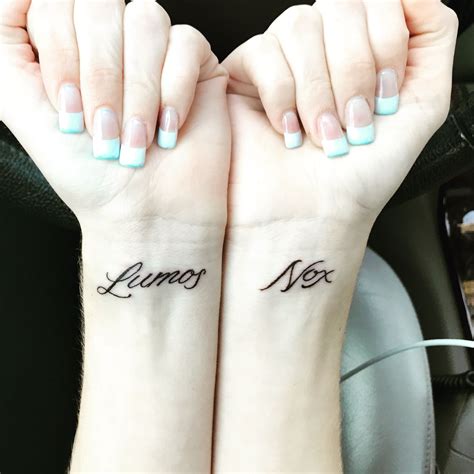 Harry Potter lumos means light and Nox night. My first tat! | Harry potter tattoos, Ankle tattoo ...