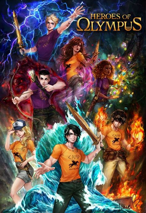 Heroes of Olympus by AireensColor on @DeviantArt | Percy jackson ...