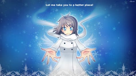 Winter Anime Wallpaper by Puffyko on DeviantArt