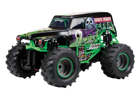 大型ラジコン 1:6 Scale Monster Jam Official Mega Grave Digger Remote Control Truck with Lights ラジコン ...