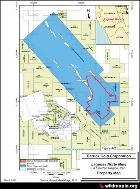 Mine "Lagunas Norte" of MINERA BARRICK MISQUICHILCA S.A. (Barrick Peru ...