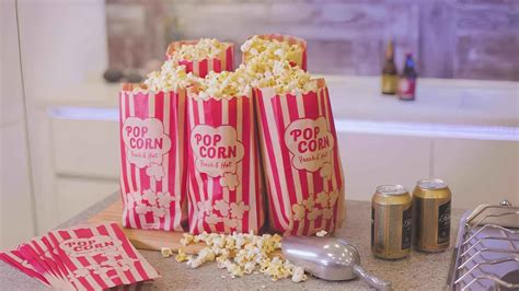 Popcorn Bags Bulk | High-Quality Custom Paper Bags | ReanPackaging