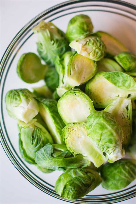 Sea Salt & Garlic Brussels Sprouts | Food with Feeling