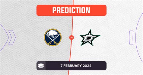 Sabres vs Stars Prediction and NHL Tips - 7 February 2024