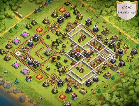 10 Best TH11 Hybrid Base Links 2022 (Anti Everything) - COC Bases