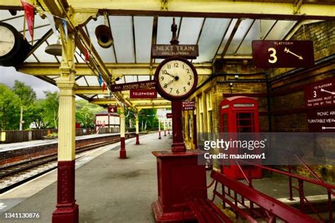 Vintage Train Station Signs Photos and Premium High Res Pictures ...