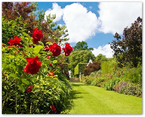 Red garden, Blue sky | The Red Garden at Hidcote Manor Garde… | Flickr