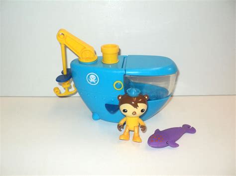 The Octonauts Gup-C Submarine Whale Boat, Shellington and Whale Mattel 2011 | #4585945355