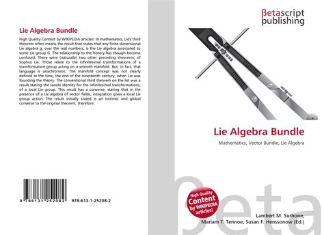 Lie Algebra Bundle, 978-613-1-25208-2, 6131252084 ,9786131252082