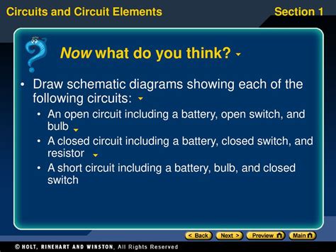 schematic diagram of a battery and bulb circuit - Circuit Diagram