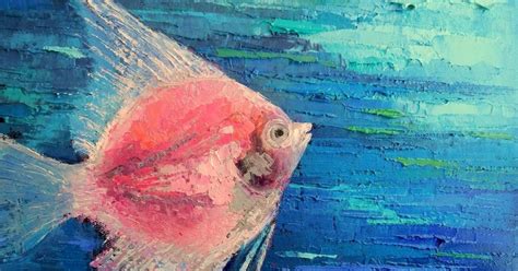 Contemporary Artists of Florida: Tropical Fish Oil Painting, Daily ...