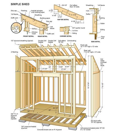 Outdoor Shed Plans Free | Shed Plans Kits