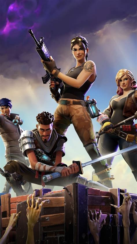 Fortnite players - Download 4k wallpapers for iPhone and Android