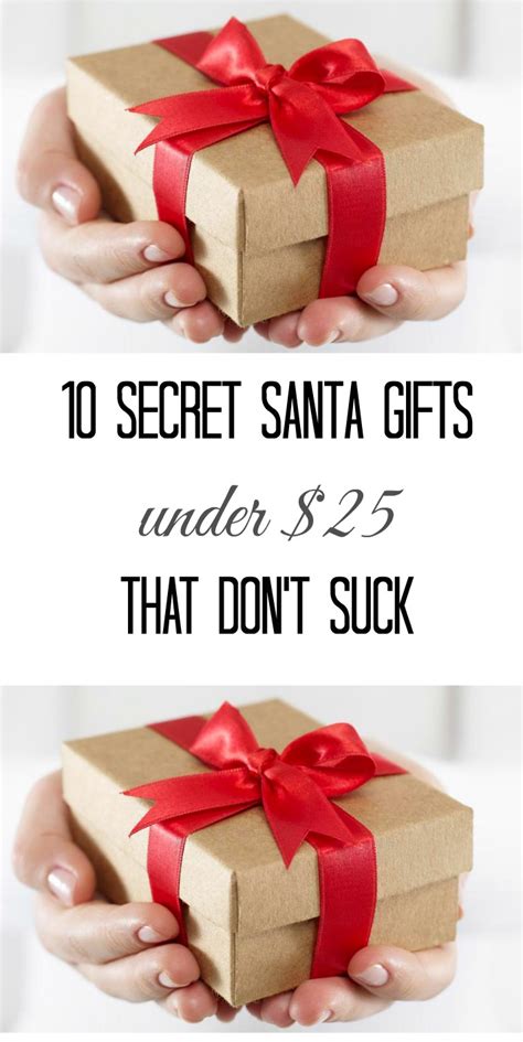 10 Secret Santa Gift Ideas Under $25 That Don't Suck