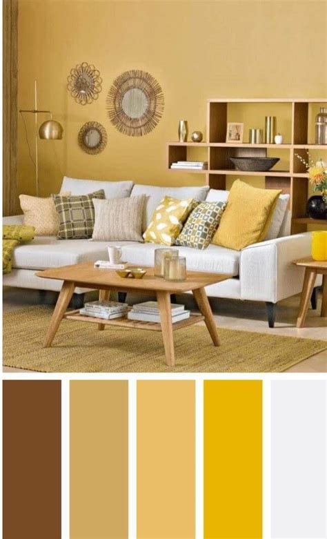 Popular Living Room Colors, Modern Living Room Colors, Pretty Living Room, Yellow Living Room ...