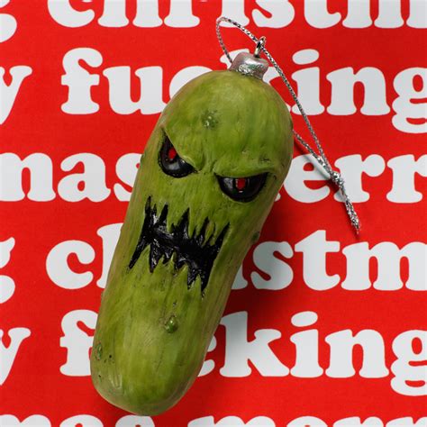 HORRORNAMENTS CHRISTMAS PICKLE ORNAMENT | Pickle ornament, Christmas pickle, Christmas pickle ...