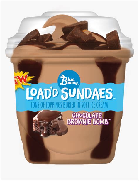 Load D Sundaes - Blue Bunny Sundae Ice Cream, HD Png Download , Transparent Png Image - PNGitem