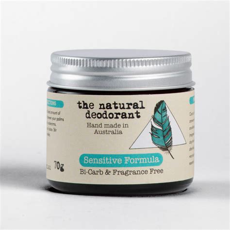 Natural Deodorant Stick For Sensitive Skin - Baking Soda Free