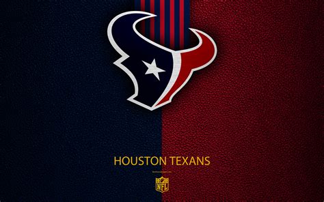 Download wallpapers Houston Texans, 4k, American football, logo, emblem ...