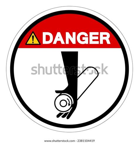 Danger Pinch Point Symbol Sign Vector Stock Vector (Royalty Free) 2381104419 | Shutterstock