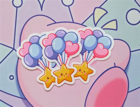 Floating Star Clear Sticker – Starlight Glitter Notes