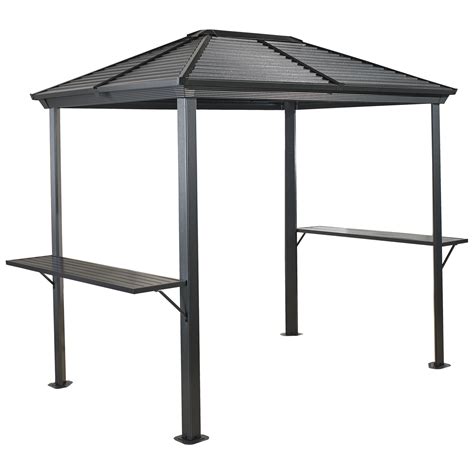 Sojag BBQ Ventura Grill Gazebo, 5 x 8 ft, Gazebos for Patios and ...