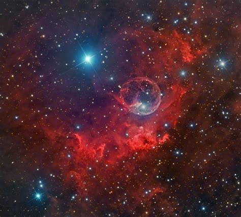 Bubble Nebula Dazzles In Stargazer's Stunning Photos | Space