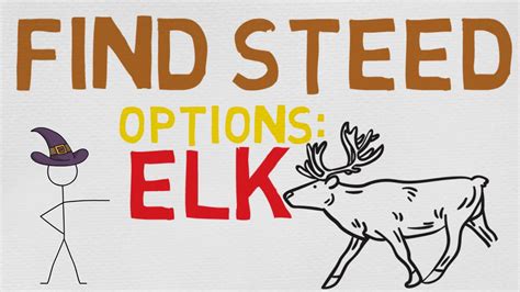 Find Steed Options #4: Elk(5E) - YouTube