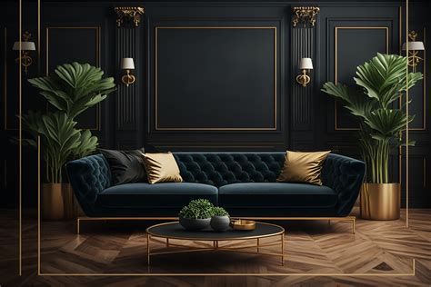 Luxury Living Room Background Graphic by dreamclub270 · Creative Fabrica