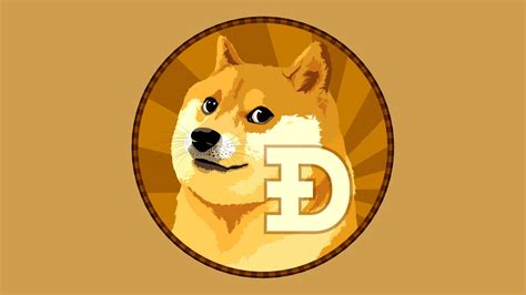 Dogecoin Emblem HD Wallpaper