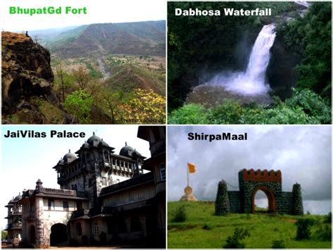 Bhupatgad Fort / Dabhosa Waterfall / ShirpaMal / JaiVilas Palace Tickets by Trekkers Journey ...