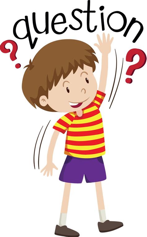 Asking Permission Clipart